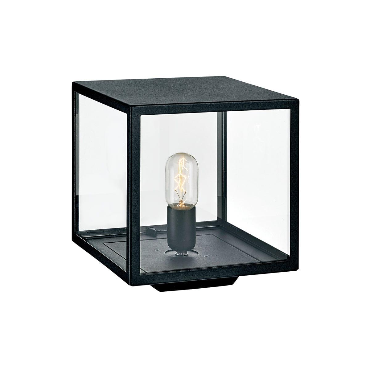 norlys lofoten black outdoor pedestal light