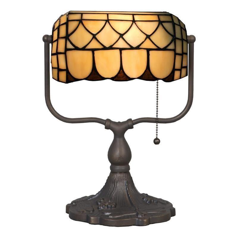 Buy Guildford Tiffany Bankers Lamp Tiffany Lighting Direct