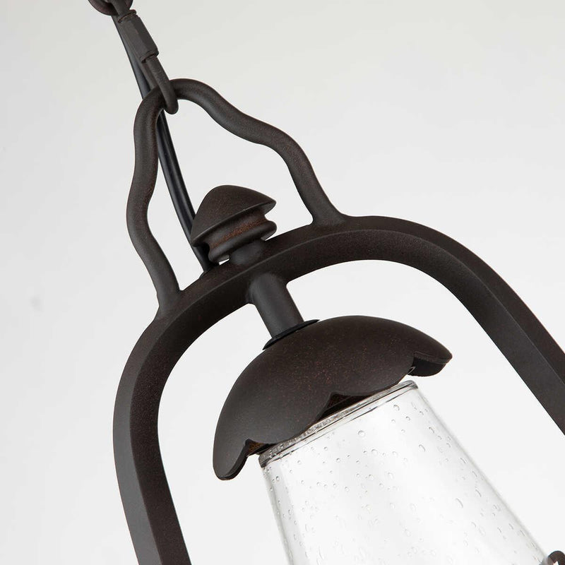 Elstead Miners Old Bronze Outdoor Pendant Light - IP44