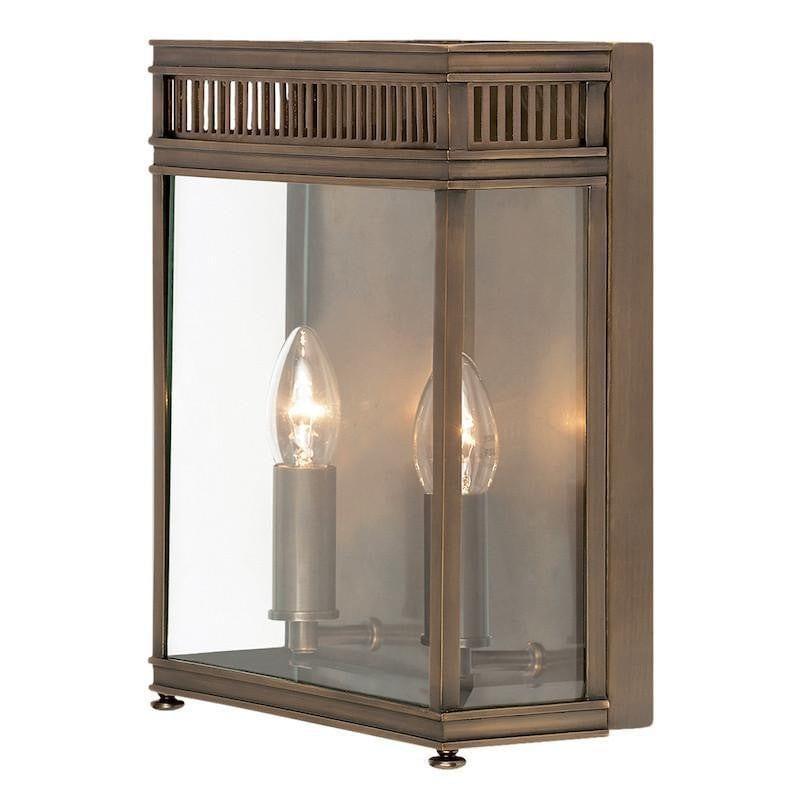 Elstead Holborn Dark Bronze Finish Medium Outdoor Wall Light 1