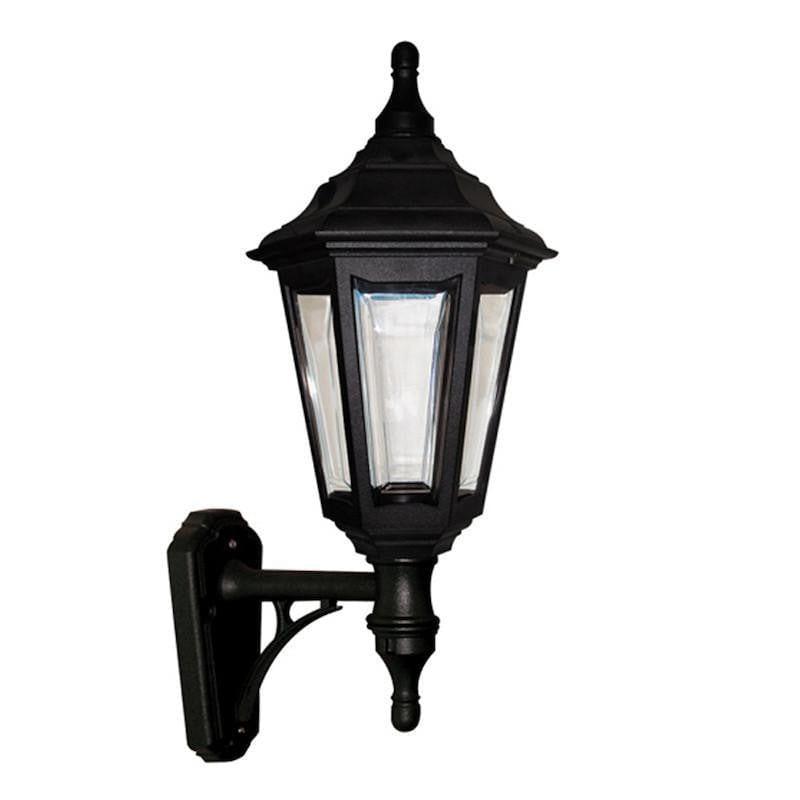 Elstead Kinsale Black Finish Outdoor Up Or Down Wall Lantern