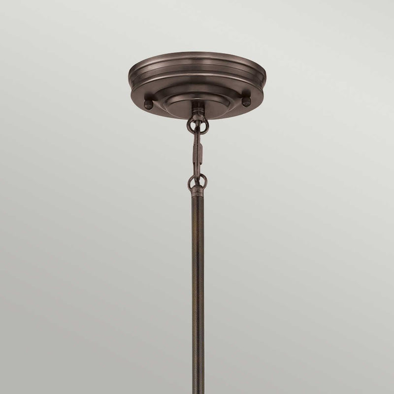 Quoizel Emery Mini Bronze Pendant Ceiling Light-Ceiling Pendant Lights-Elstead Lighting-6-Tiffany Lighting Direct