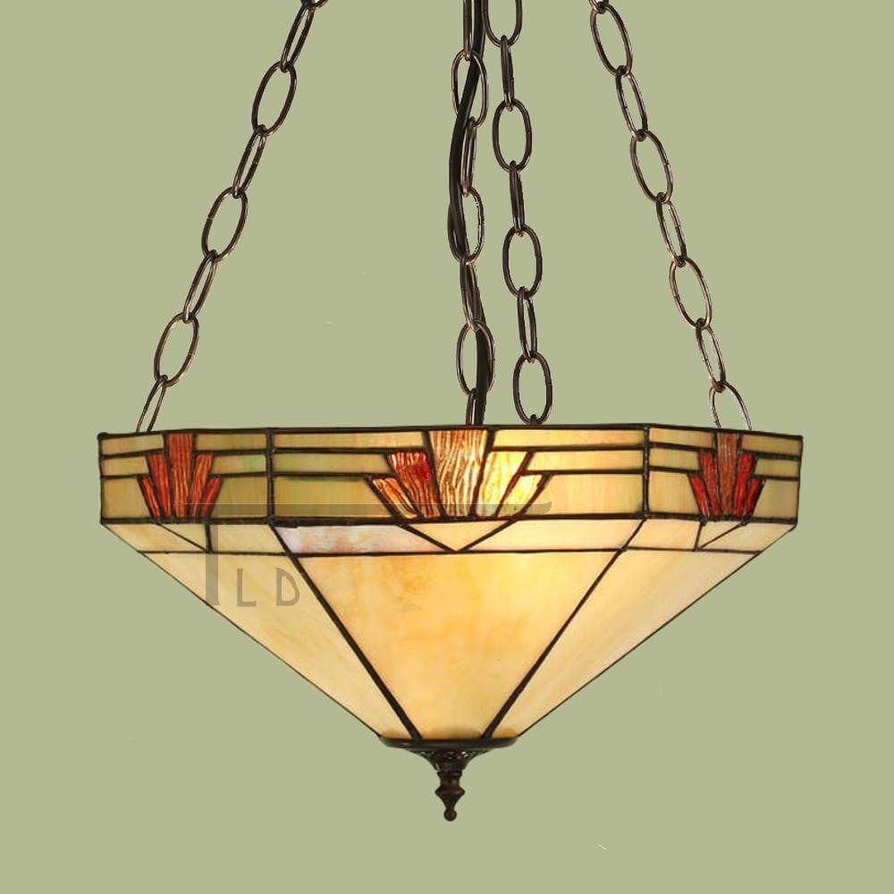 Inverted Ceiling Pendant Lights - Nevada Medium 3 Light Inverted Pendant Light (adjustable Chain) TM16L & SU3C/ADJ