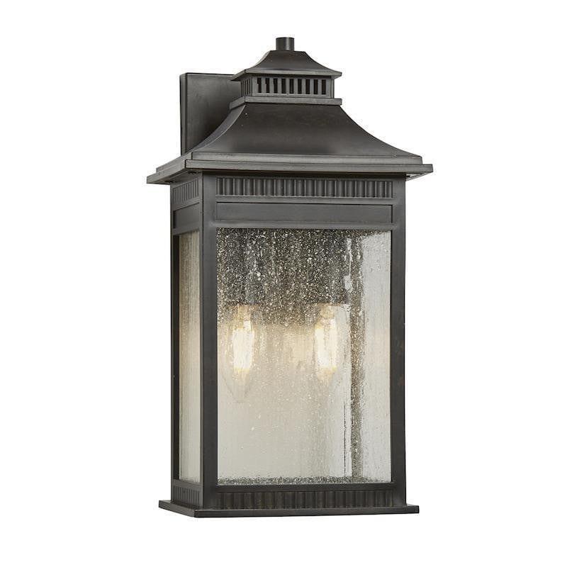 Quoizel Livingston Medium Outdoor Wall Light by Elstead Outdoor Lighting 1