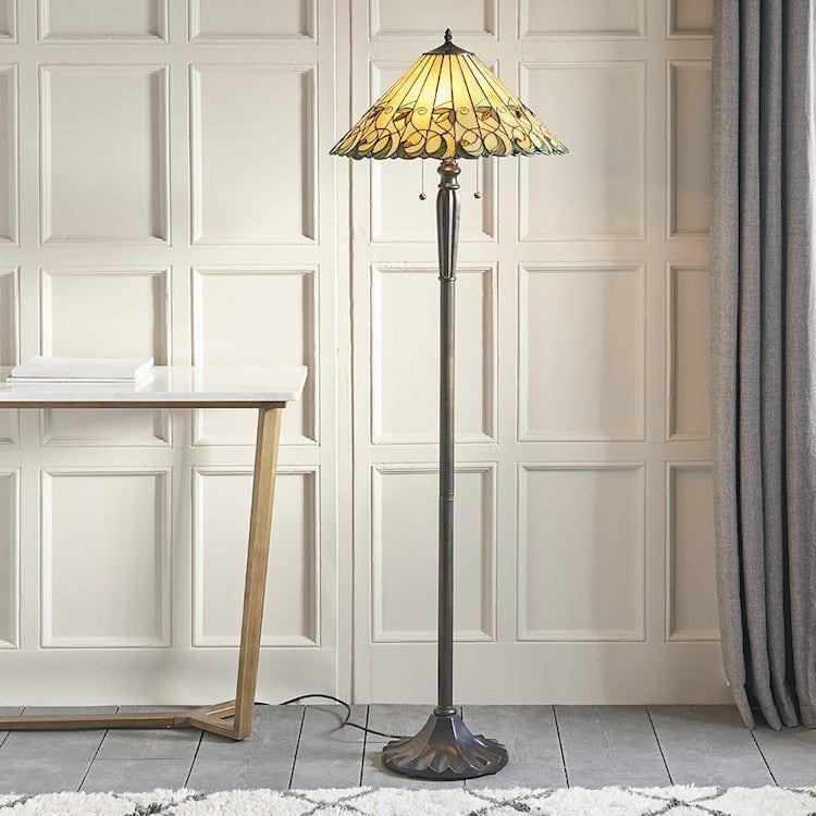 Interiors 1900 Jamelia Tiffany Floor Lamp