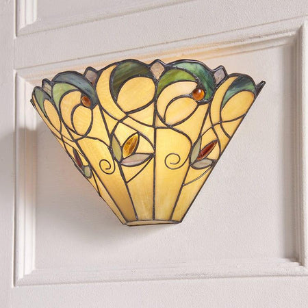 Interiors 1900 Jamelia Tiffany Wall Light