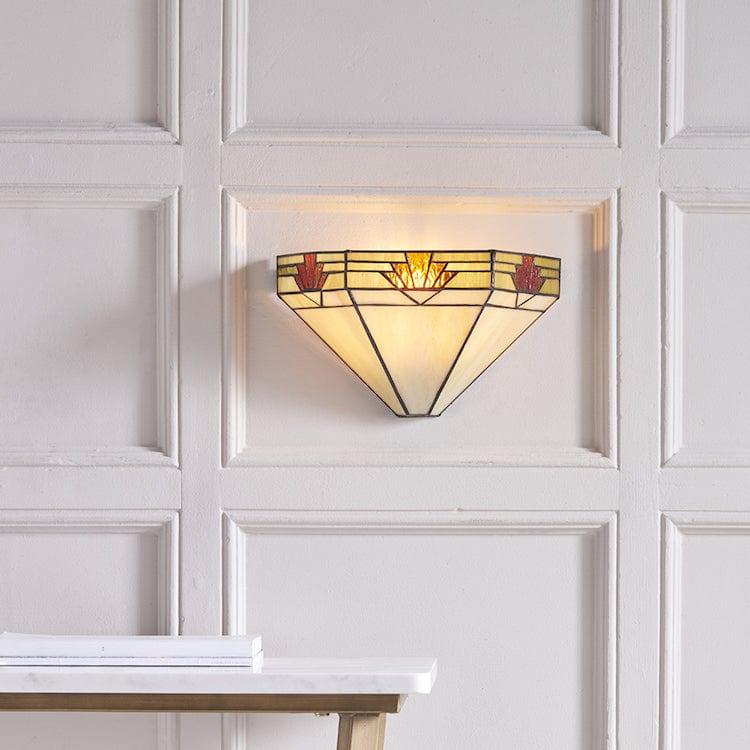 Interiors 1900 Nevada Tiffany Wall Light