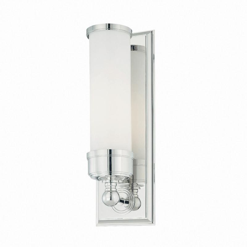 Traditional Bathroom Lights - Worcester Polished Chrome Finish Bathroom Wall Light BATH/WS1