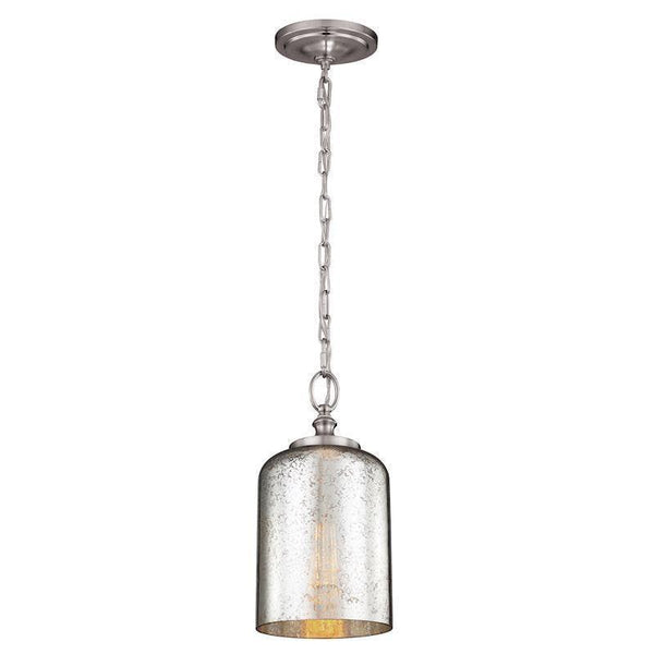 Traditional Ceiling Pendant Lights - Feiss Hounslow Mini Pendant Ceiling Light FE/HOUNSLOW/P BS