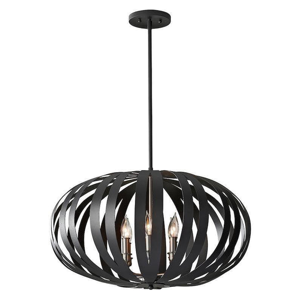 Traditional Ceiling Pendant Lights - Feiss Woodstock Large Chandelier Ceiling Light FE/WOODSTOCK/P/L