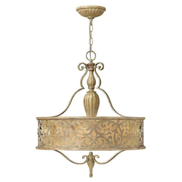 Traditional Ceiling Pendant Lights - Hinkley Carabel Pendant Chandelier Ceiling Light HK/CARABEL/P/B