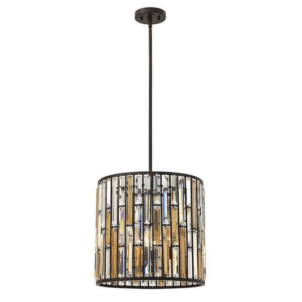 Traditional Ceiling Pendant Lights - Hinkley Gemma Pendant Ceiling Light HK/GEMMA/P/B VBZ