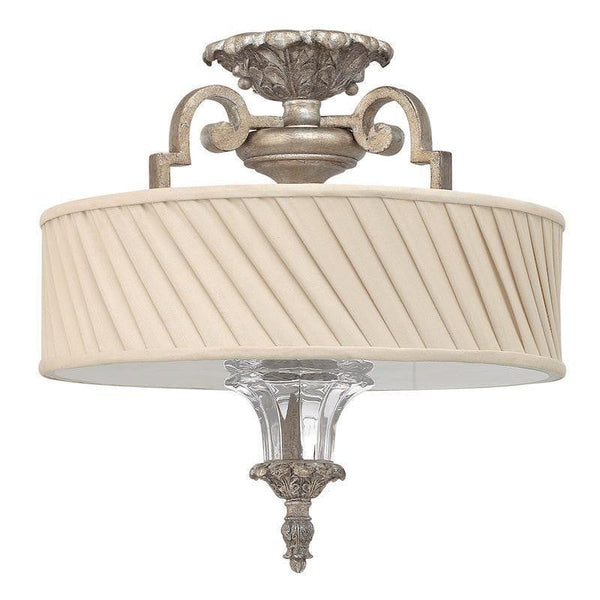 Traditional Ceiling Pendant Lights - Hinkley Kingsley Semi-Flush Ceiling Light HK/KINGSLEY/SF