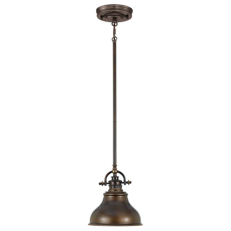 Traditional Ceiling Pendant Lights - Quoizel Emery Mini Pendant Ceiling Light QZ/EMERY/P/S PN