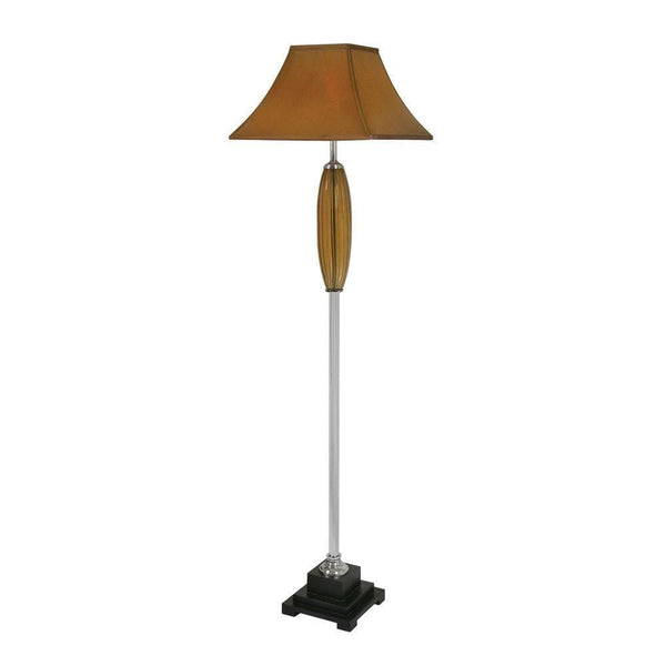 Oaks Hermer Chrome Finish Floor Lamp by Oaks Lighting 1