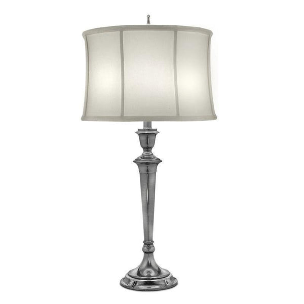 Buy Stiffel Syracuse Antique Nickel Table Lamp Off White Shade
