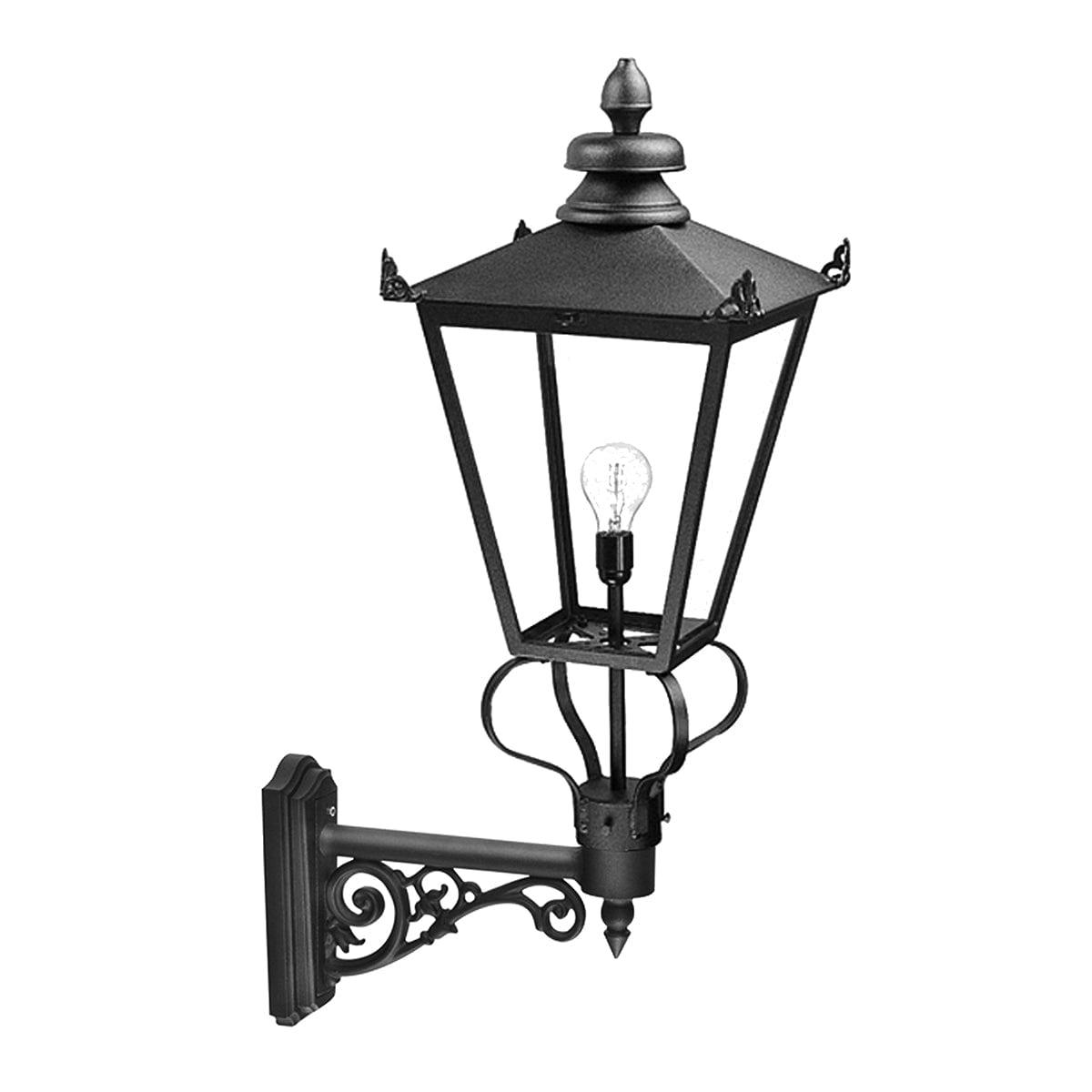 elstead lighting wilmslow 1 light black outdoor wall lantern